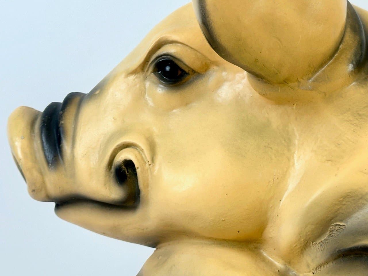 Figura świni, ivory white, lata 80. - 154404