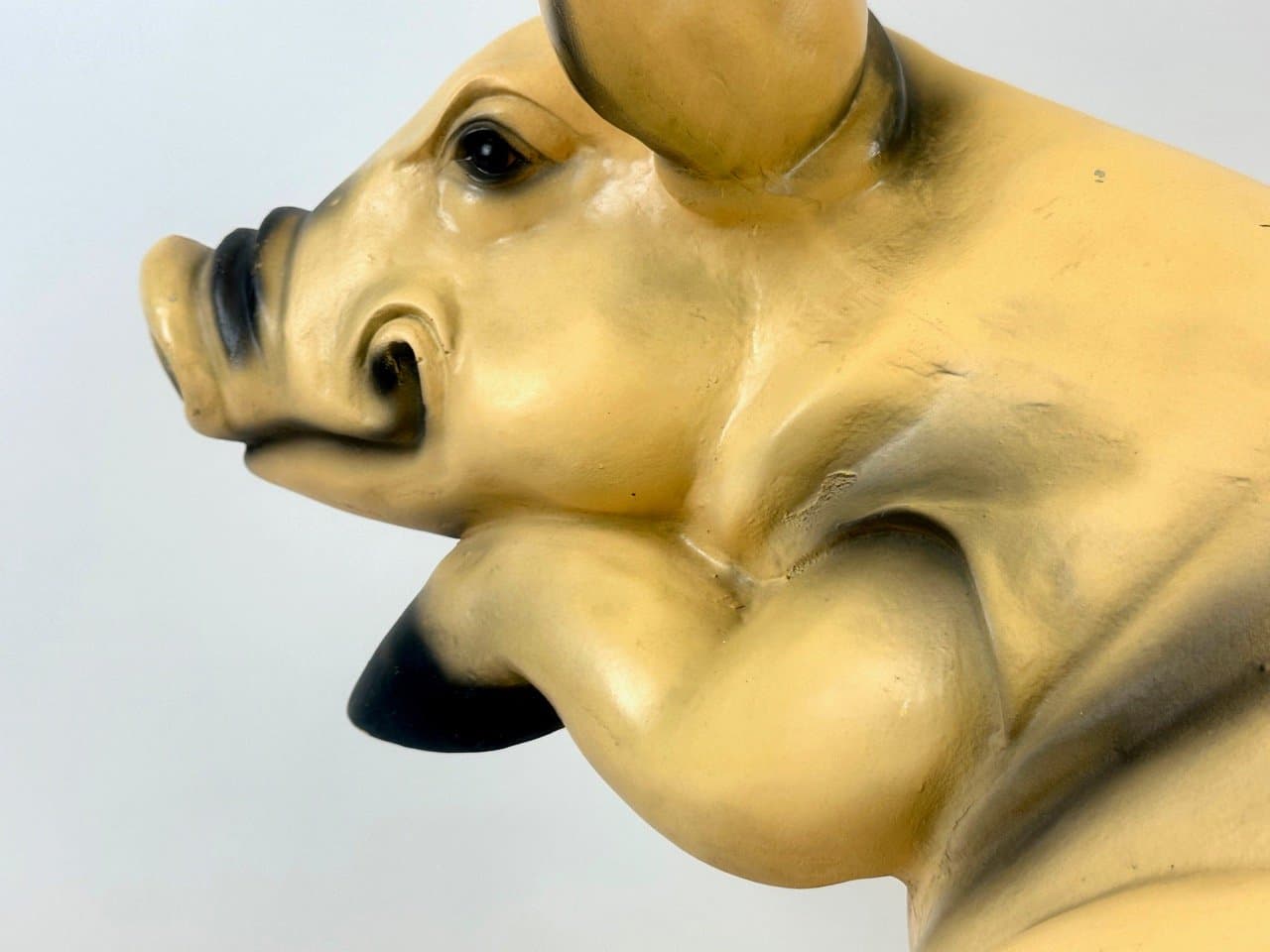 Figura świni, ivory white, lata 80. - 154405