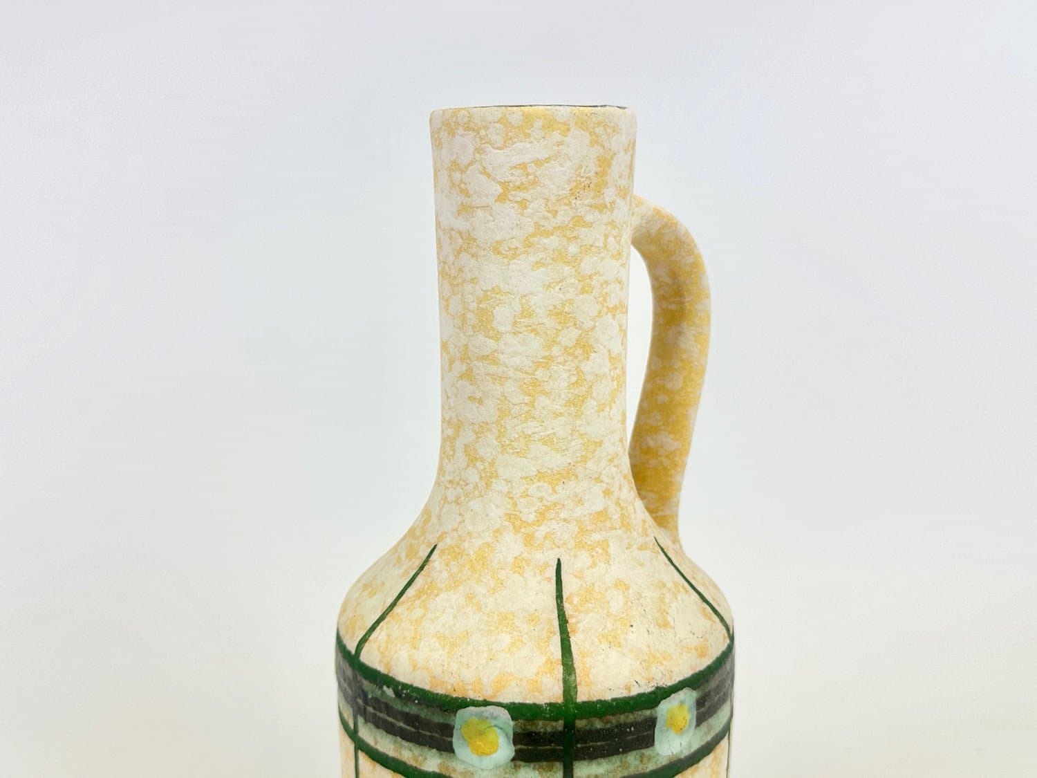 Pitcher, multicolor ceramic, VEB Gräfenroda, Germany, 1950s - 154463
