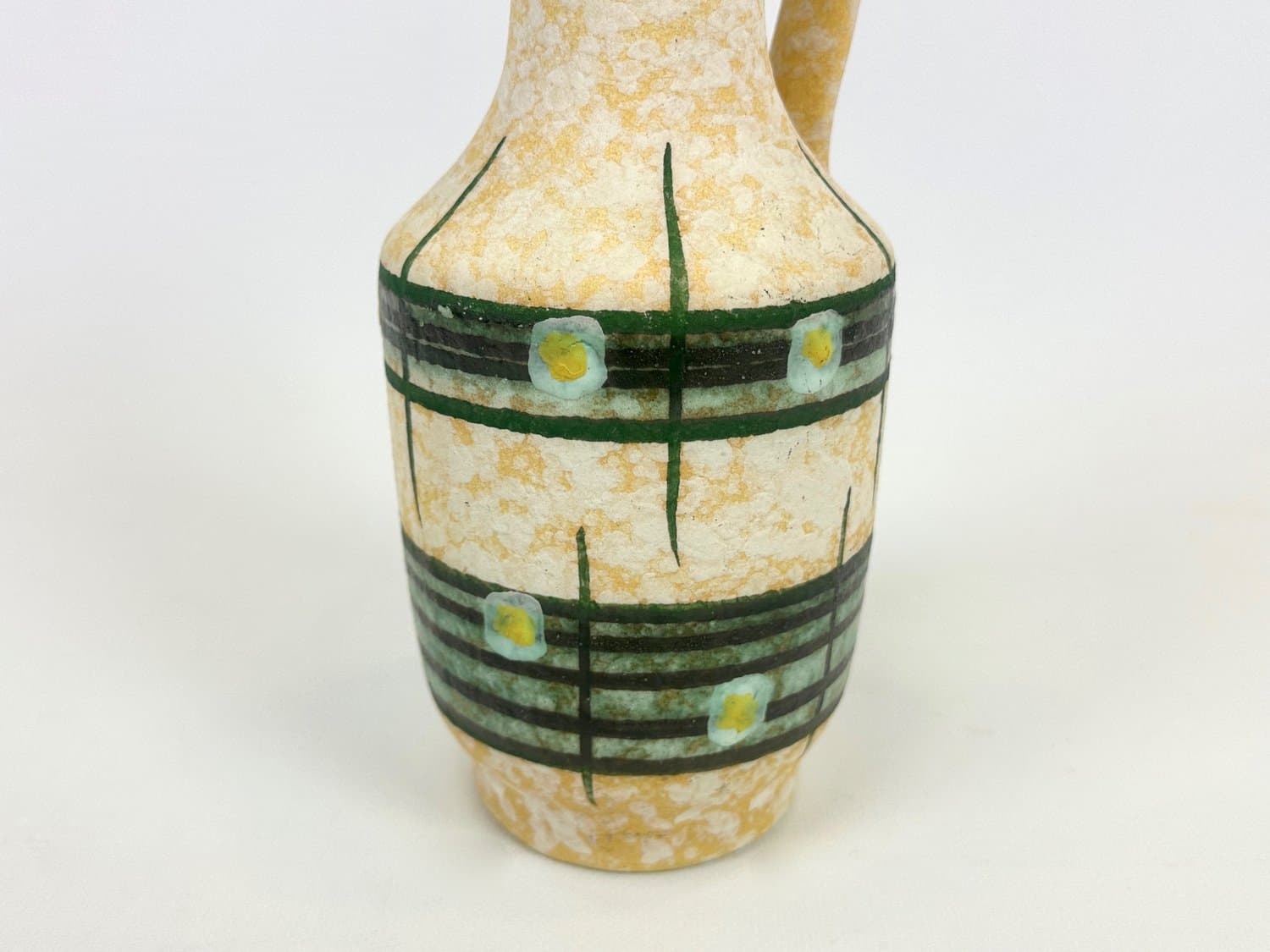 Pitcher, multicolor ceramic, VEB Gräfenroda, Germany, 1950s - 154464