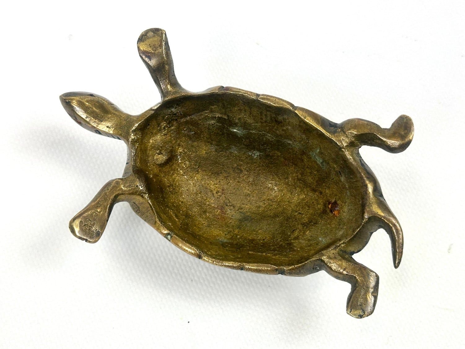 Turtle figurine, golden brass, Belgium, 1960s - 154539