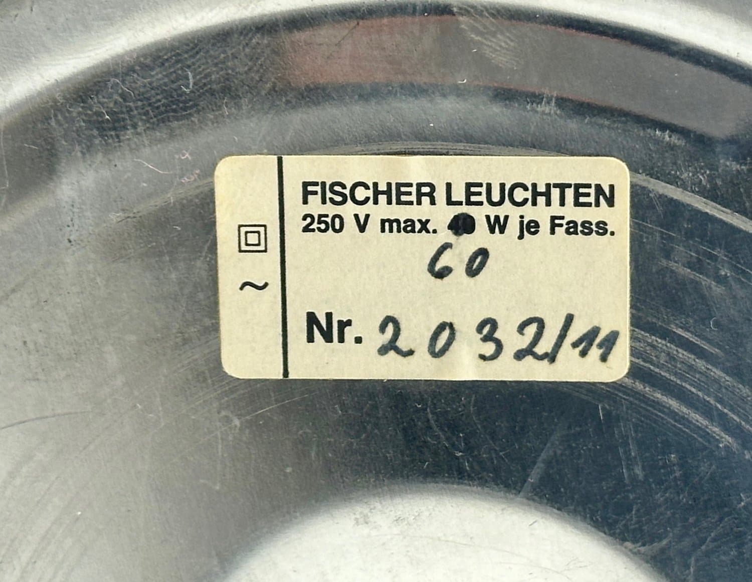 Lampa stołowa, złoty, mosiądz, Niemcy, lata 70. - 154567