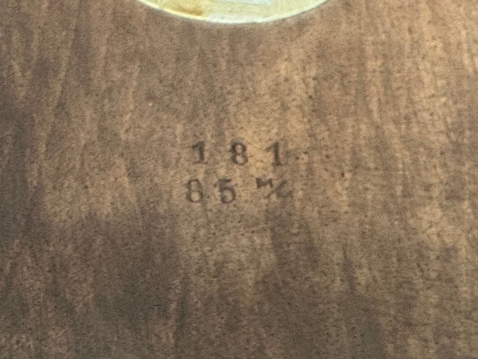 Stacja pogodowa Art Deco, orzech brązowy, mosiądz, Niemcy, lata 30. - 154670