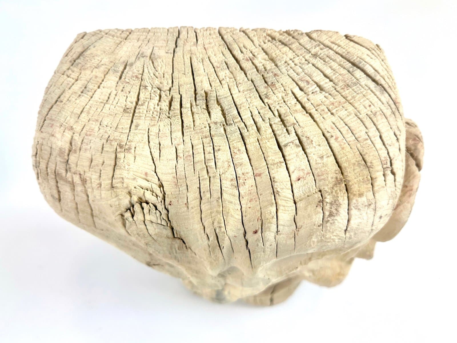 Maska dekoracyjna, folk art, beżowy, drewno, XX w. - 154700