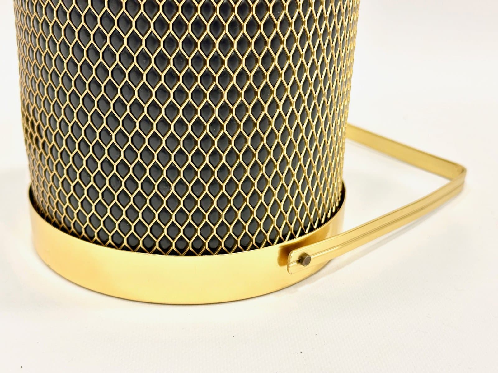 Ice bucket Induga, golden, brass aluminum, Germany, 1960s. - 154880