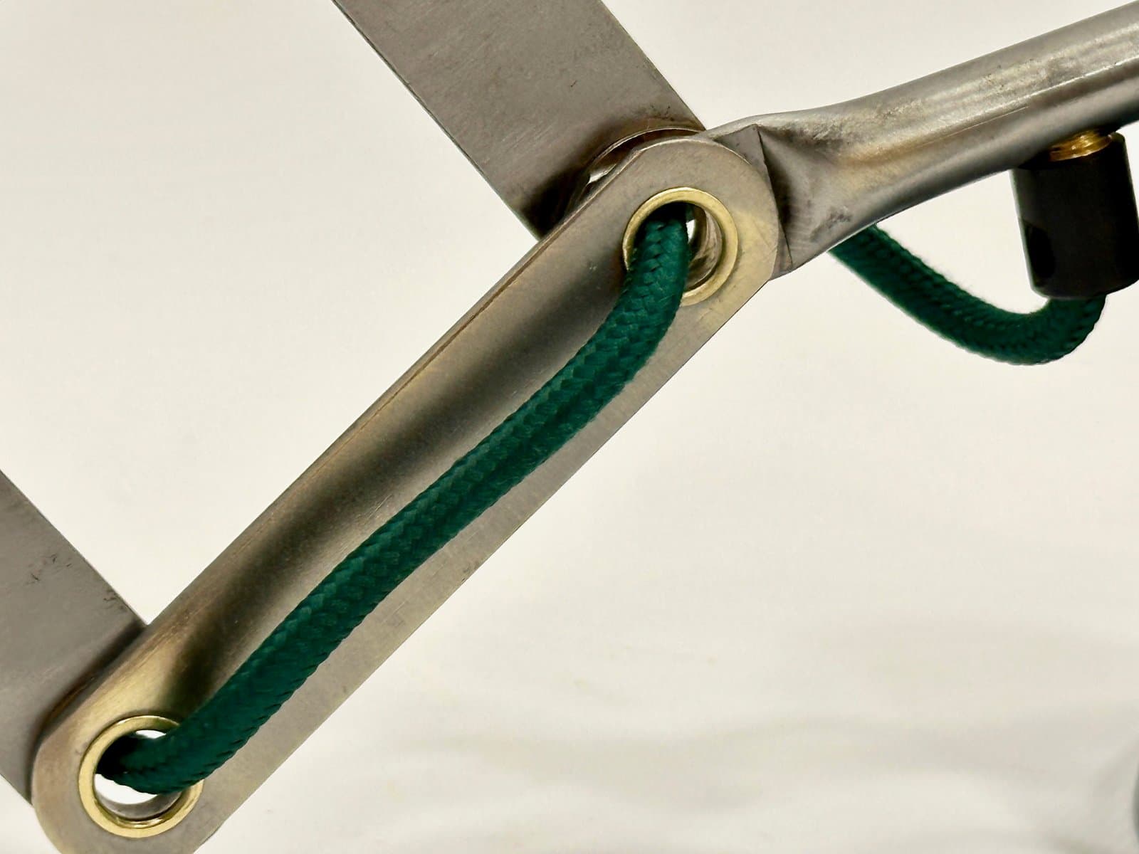 Scissor Wall Lamp, dark green, metal, 1950s - 154922