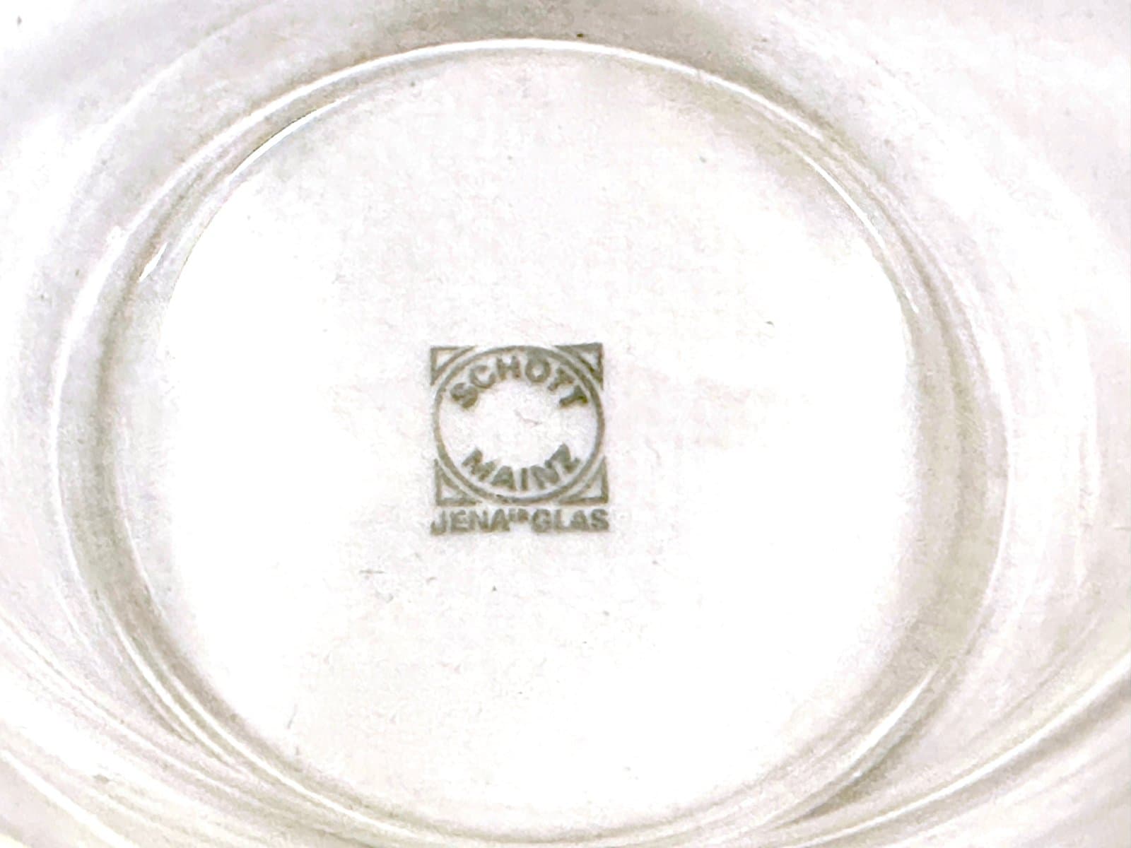 Zestaw do herbaty, czarny, szkło, miedź, aluminium, Schott & Mainz, Niemcy, lata 60. - 154972