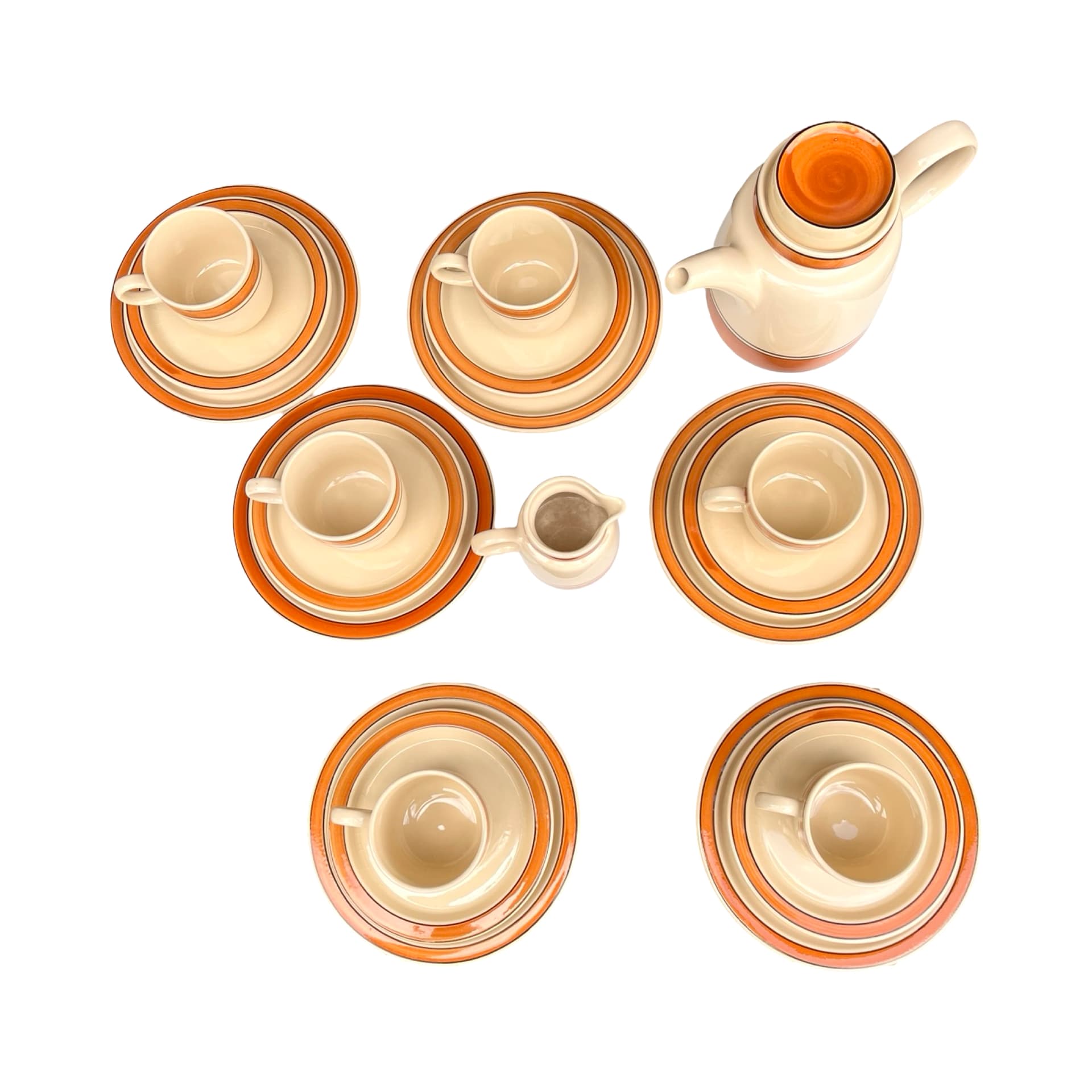 Serwis do kawy dla 6 osób Melitta, Niemcy, lata 70. - 136394