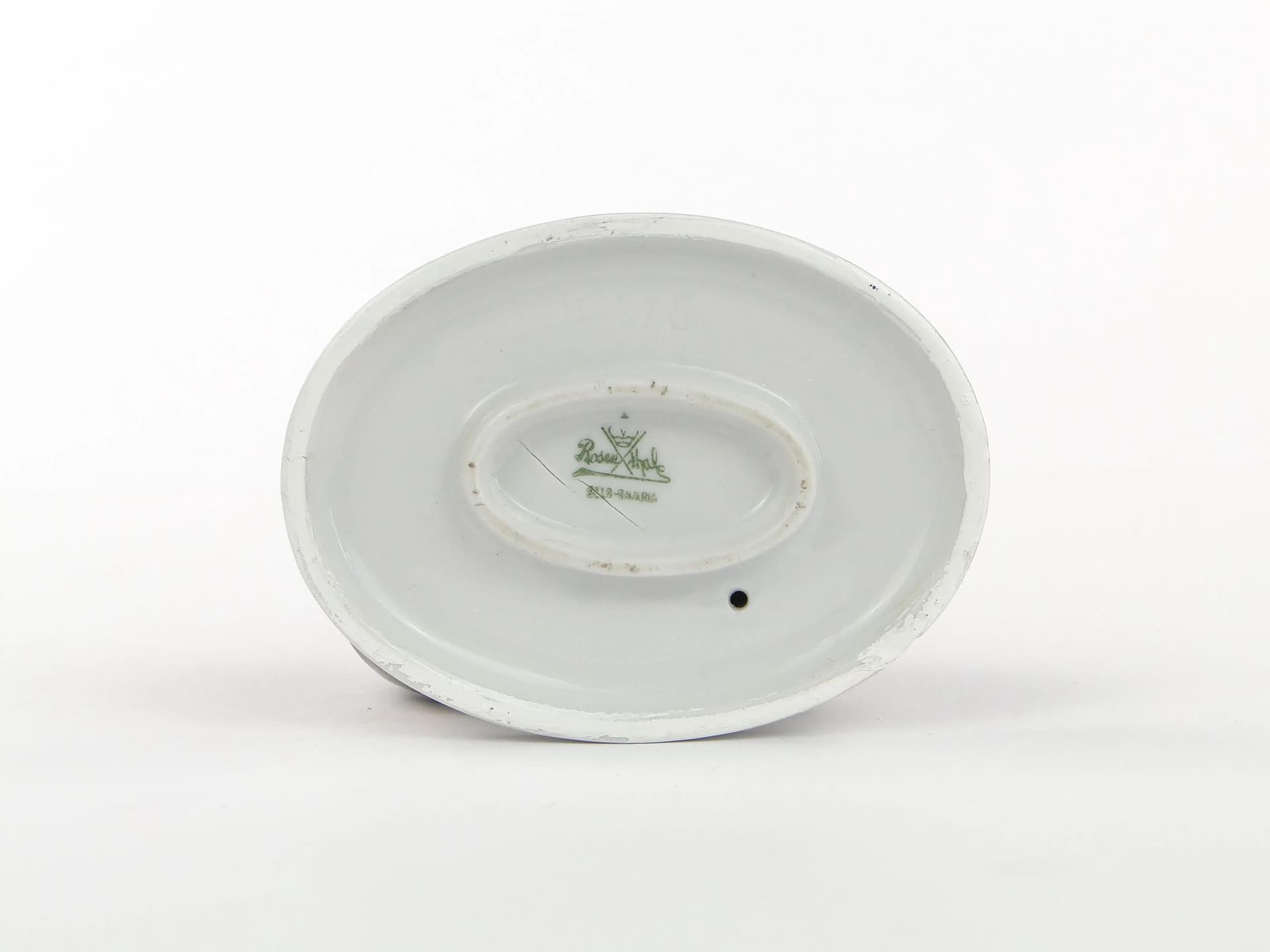 Para figurek przepiórek, porcelana brązowy ciemny, proj. H. Himmelstoss, Rosenthal, Niemcy, pocz. XX w. - 9603