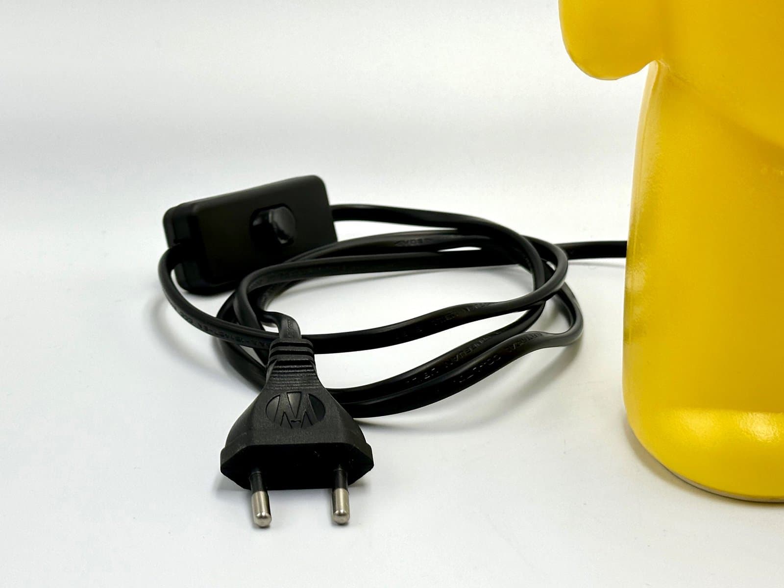 Lampa stołowa Lumibear, żółty plastik, Niemcy, lata 90. - 155665