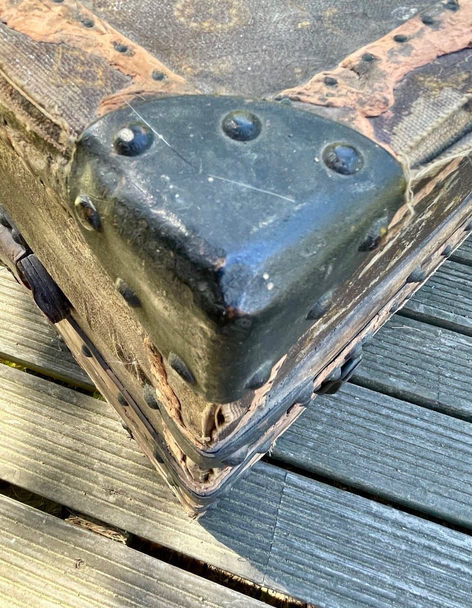 Trunk Malle Haute, Monogram brown, canvas, leather, wood, brass, Louis Vuitton, France, 1920s - 155709