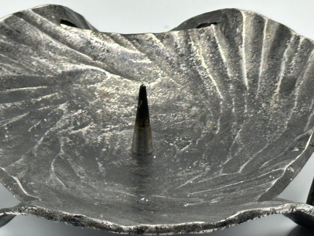 Candleholder Brutalist, grey, Germany, 1970s - 155786