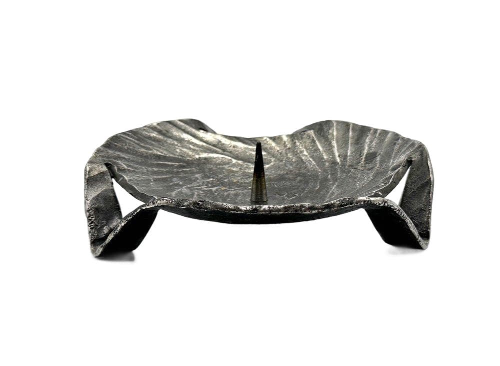 Candleholder Brutalist, grey, Germany, 1970s