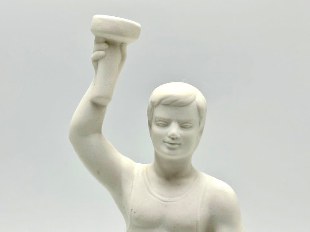 Figurine, Berlin Olympic Games, white bisque porcelain, Germany, 1930s - 155791
