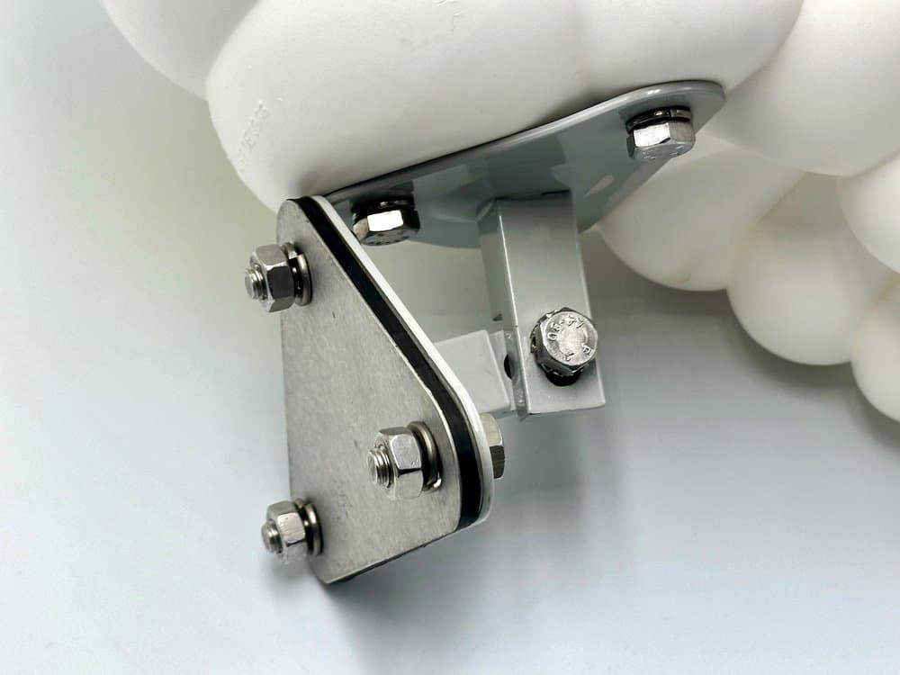 Figurka Bibendum Michelin, biały, plastik, Finlandia, lata 60. - 155917