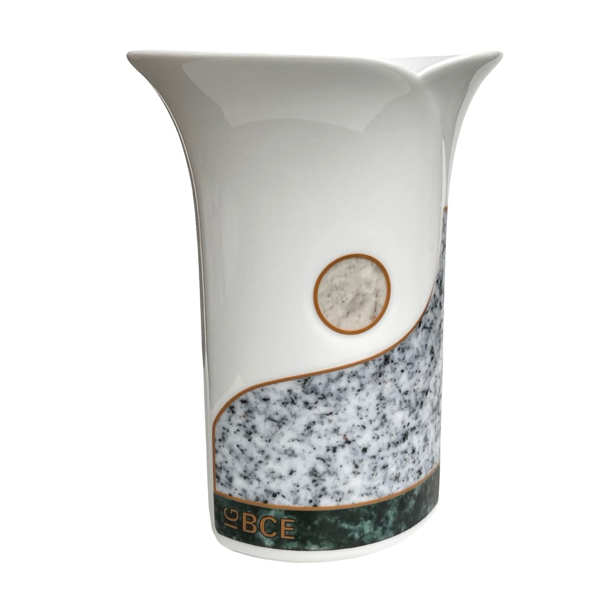 Wazon Hutschenreuther IG BCE, Niemcy, lata 90., porcelana dekoracyjna, model 69 - 140833