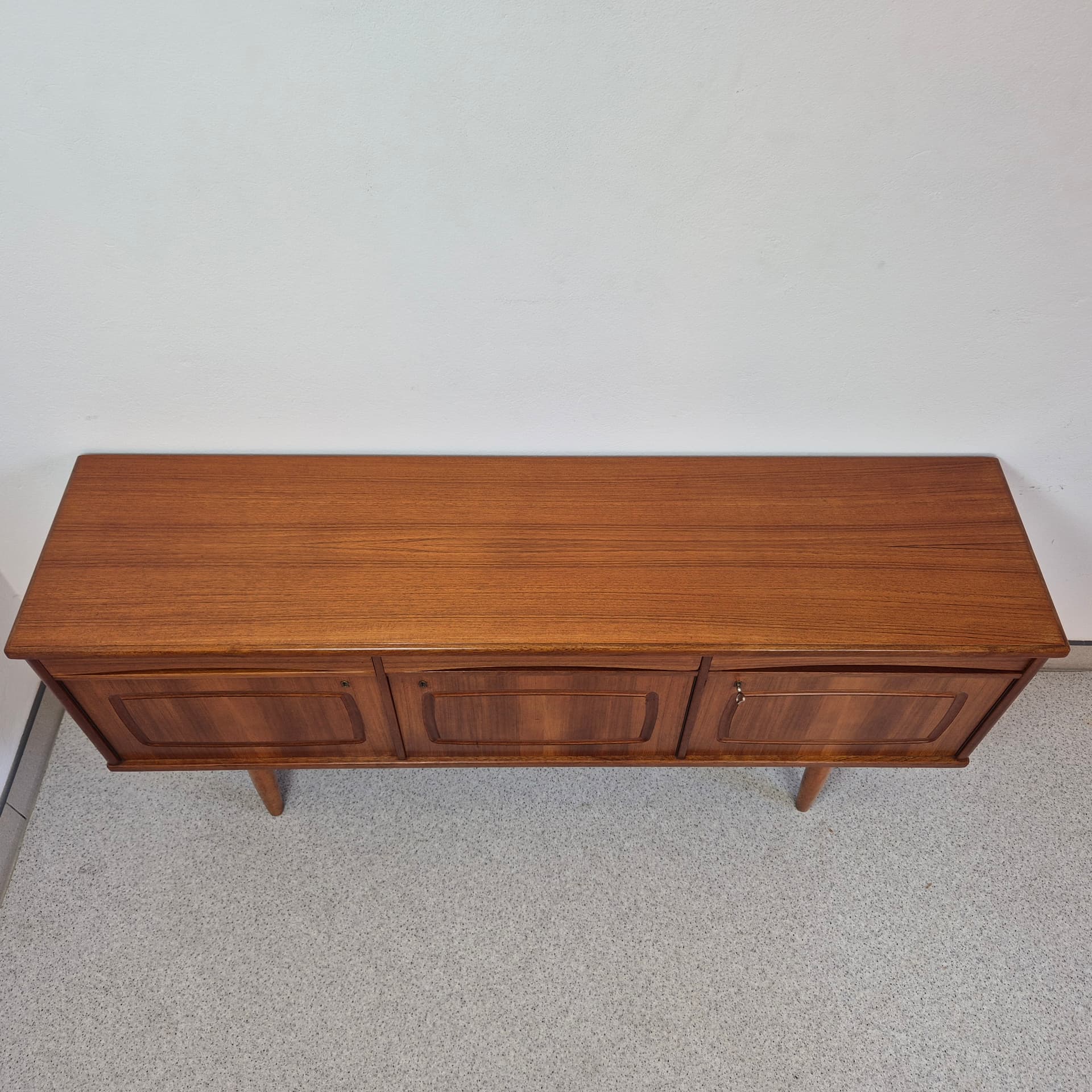 Sideboard Nettsun, teak brązowy, Brodrene Sorheim, Norwegia, lata 60. - 142788