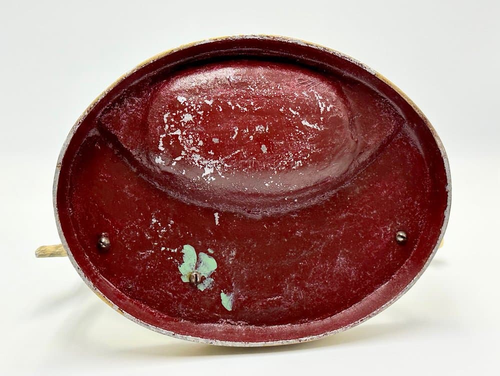 Figurka Art Deco, multikolor, aluminium, Polska, lata 30. - 156588