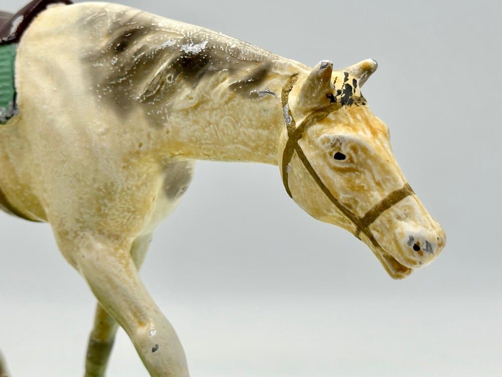 Figurka Art Deco, multikolor, aluminium, Polska, lata 30. - 156583