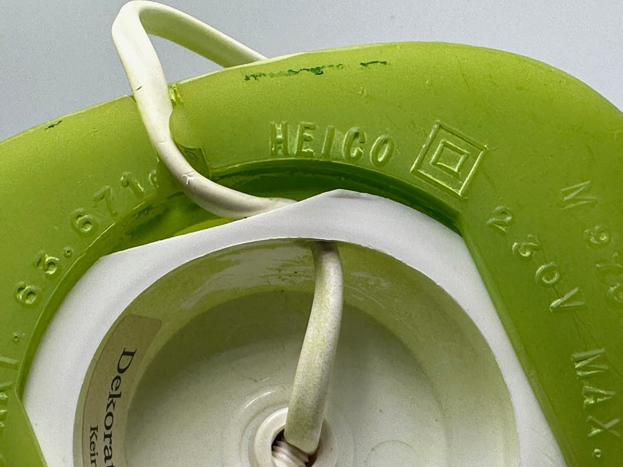 Lampa stołowa Gummy Bear, zielony, plastik, Niemcy, lata 90. - 156688