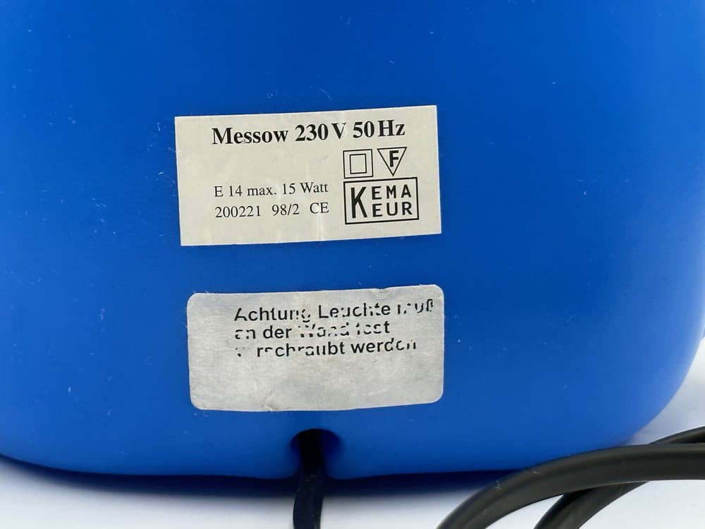 Lampa stołowa Gummy Bear, niebieski, plastik, Niemcy, lata 90. - 156710