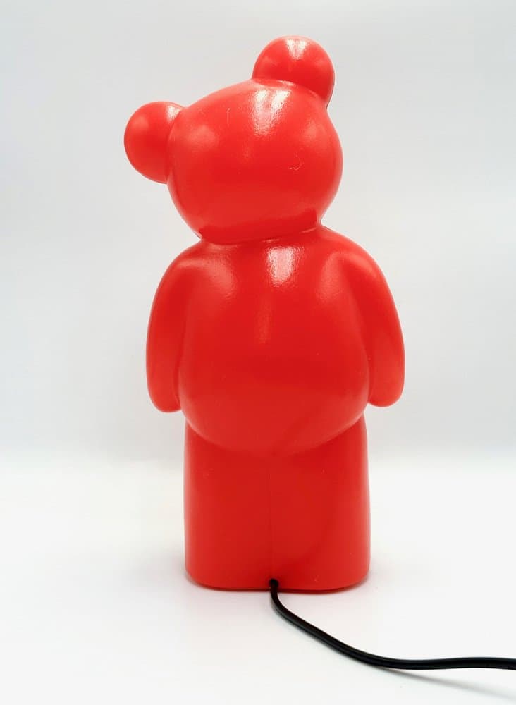 Lampa stołowa Lumibear, czerwony, plastik, Blick Art Creativ, lata 90. - 156717