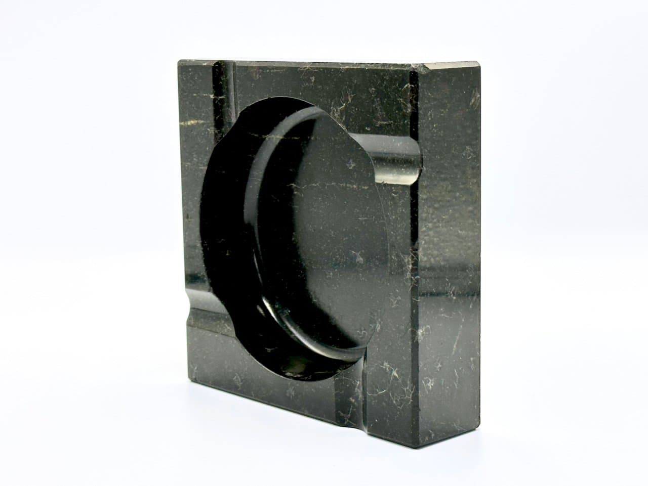 Popielniczka Art Deco, czarny marmur, Niemcy, lata 30. - 156726