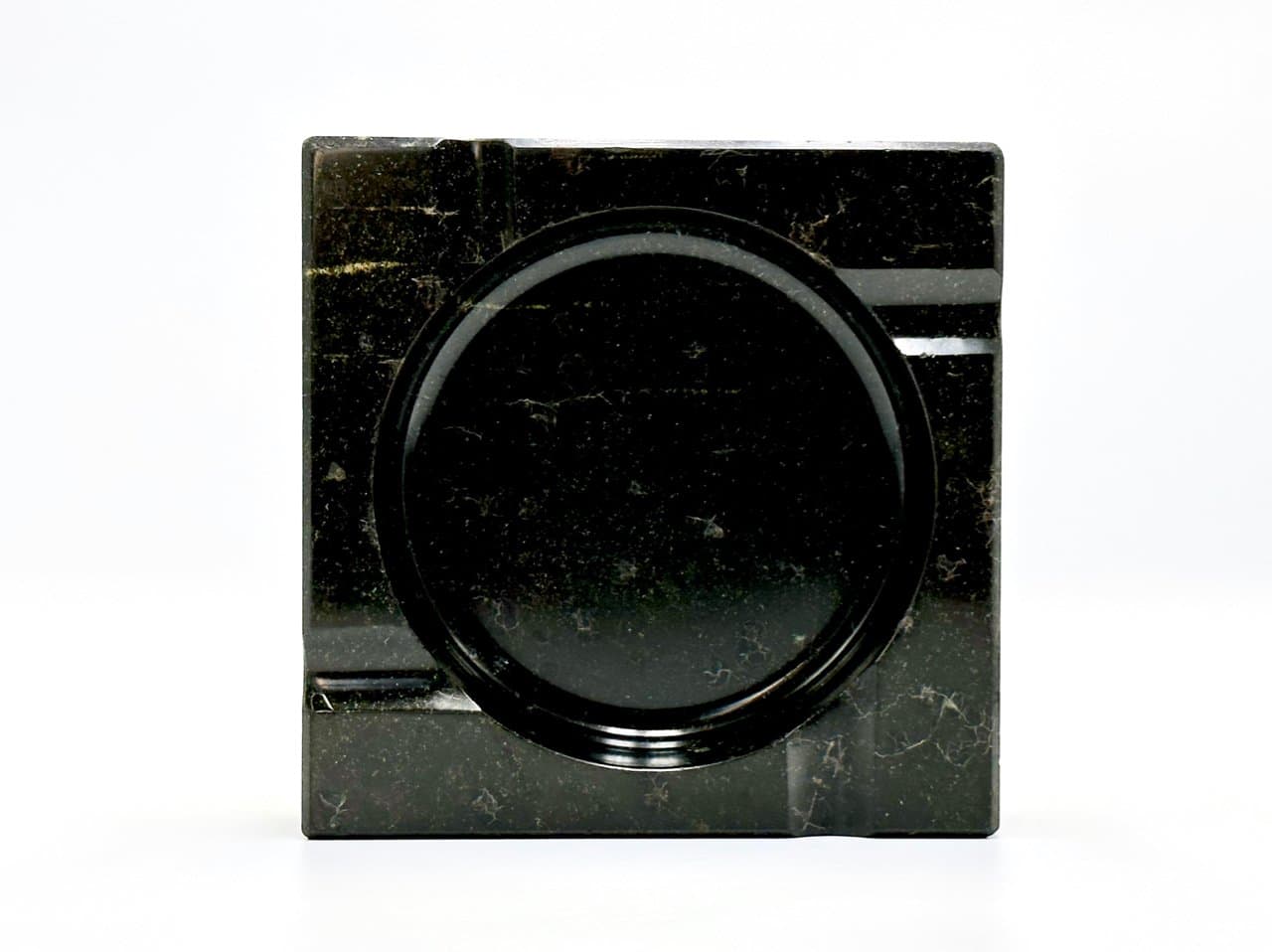 Popielniczka Art Deco, czarny marmur, Niemcy, lata 30. - 156727