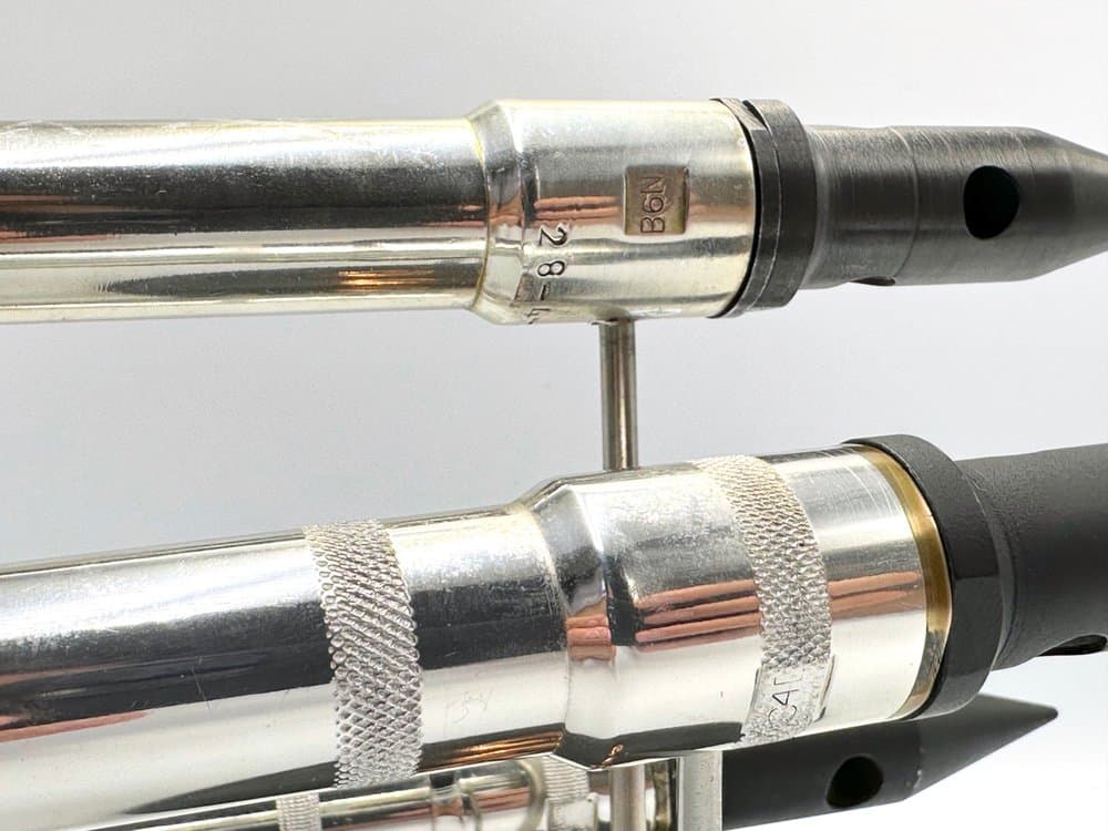 Statuetka Triple Rocket, czarny, stal srebrna, Polska, lata 70. - 156752