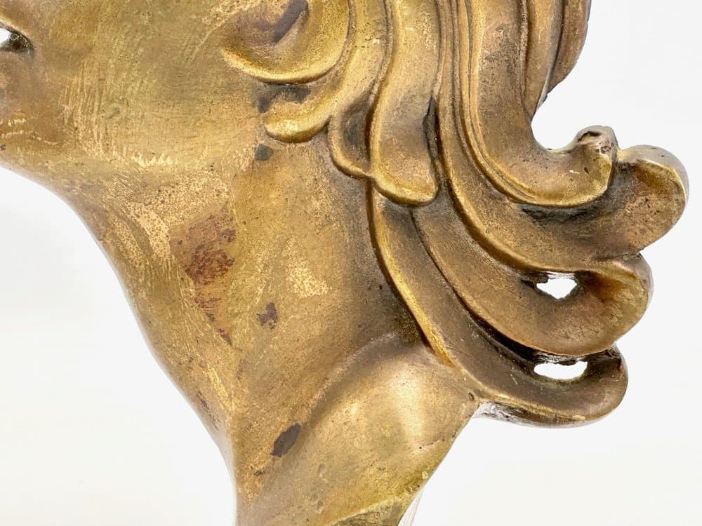 Figura Art Deco, brąz ciemny, Francja, lata 30. - 156772