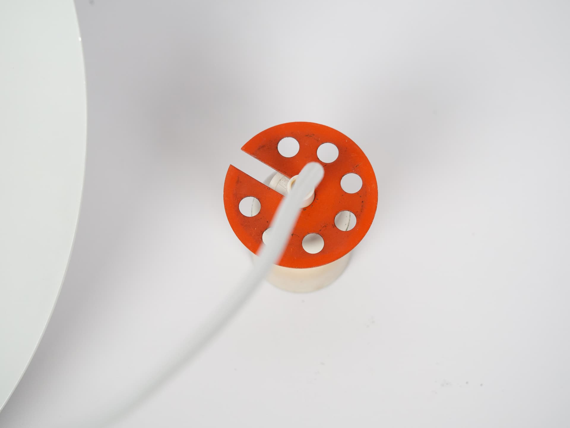 Orange PH 4/3 Pendant Lamp, by P. Henningsen for Louis Poulsen, Denmark, 1960s - 143338