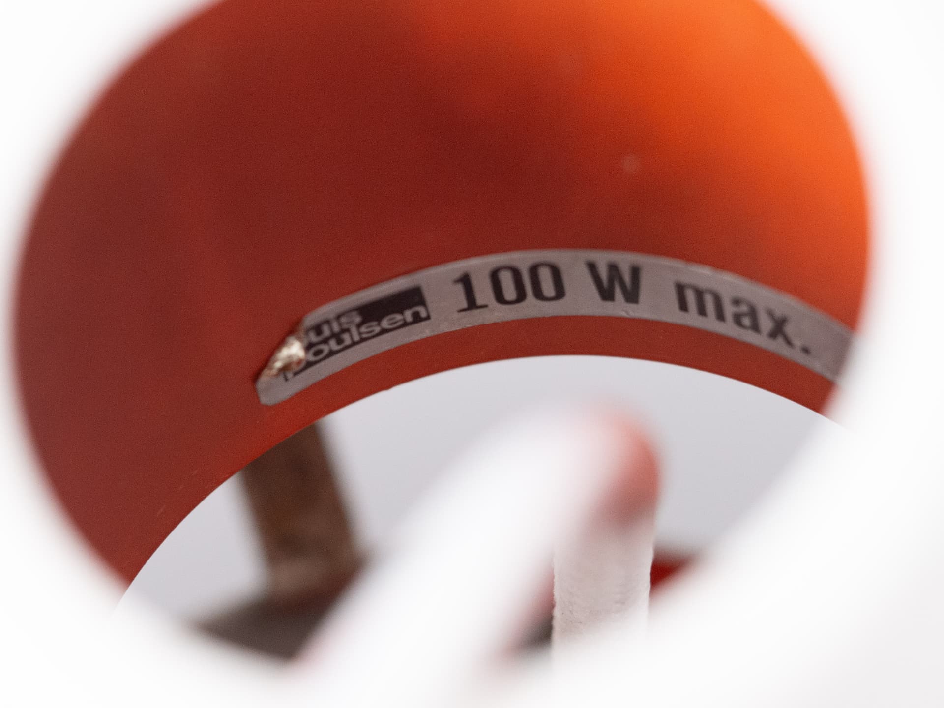 Orange PH 4/3 Pendant Lamp, by P. Henningsen for Louis Poulsen, Denmark, 1960s - 143336