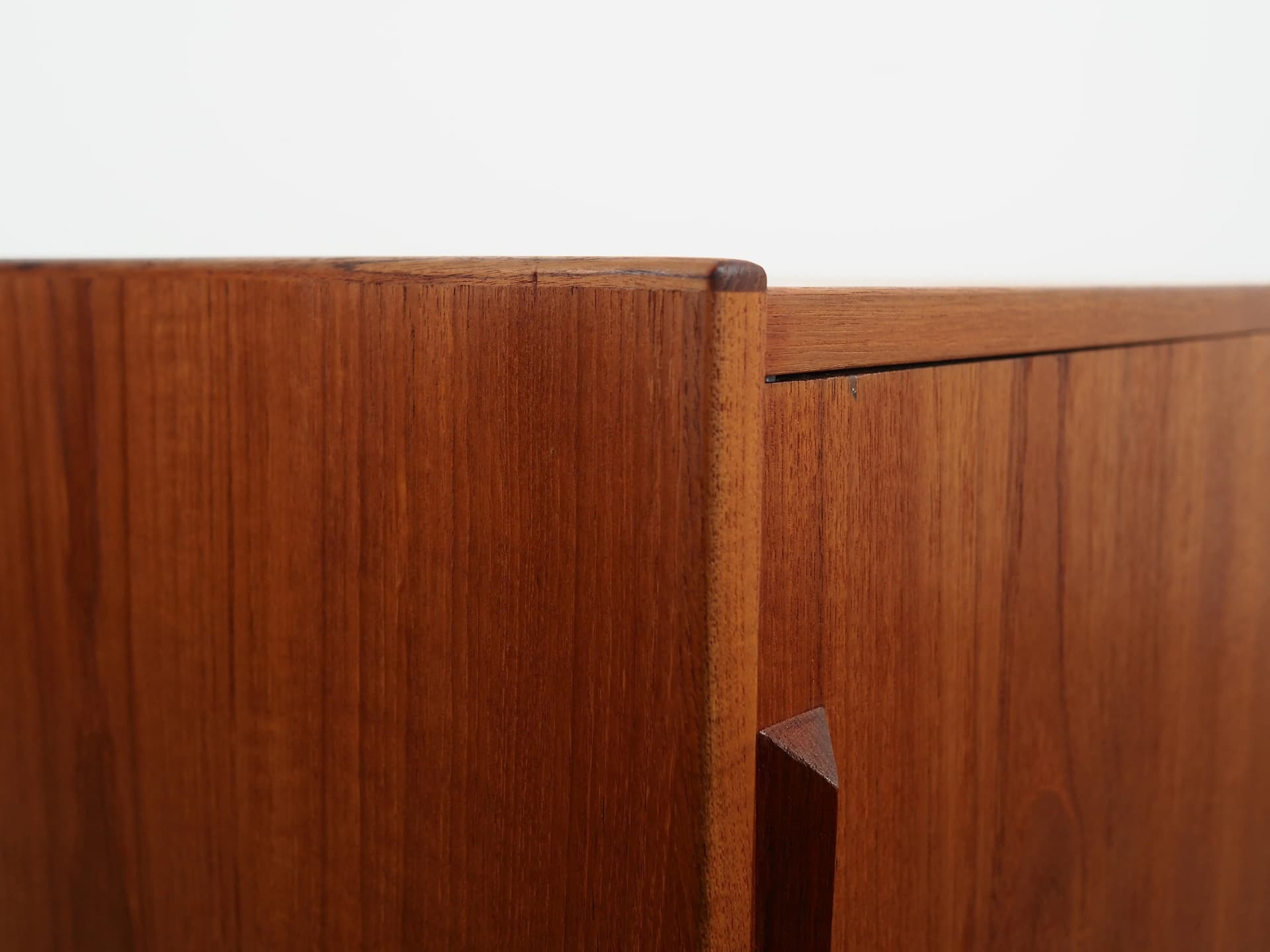 Sideboard, teak pomarańczowy, Dania, lata 70. - 9908