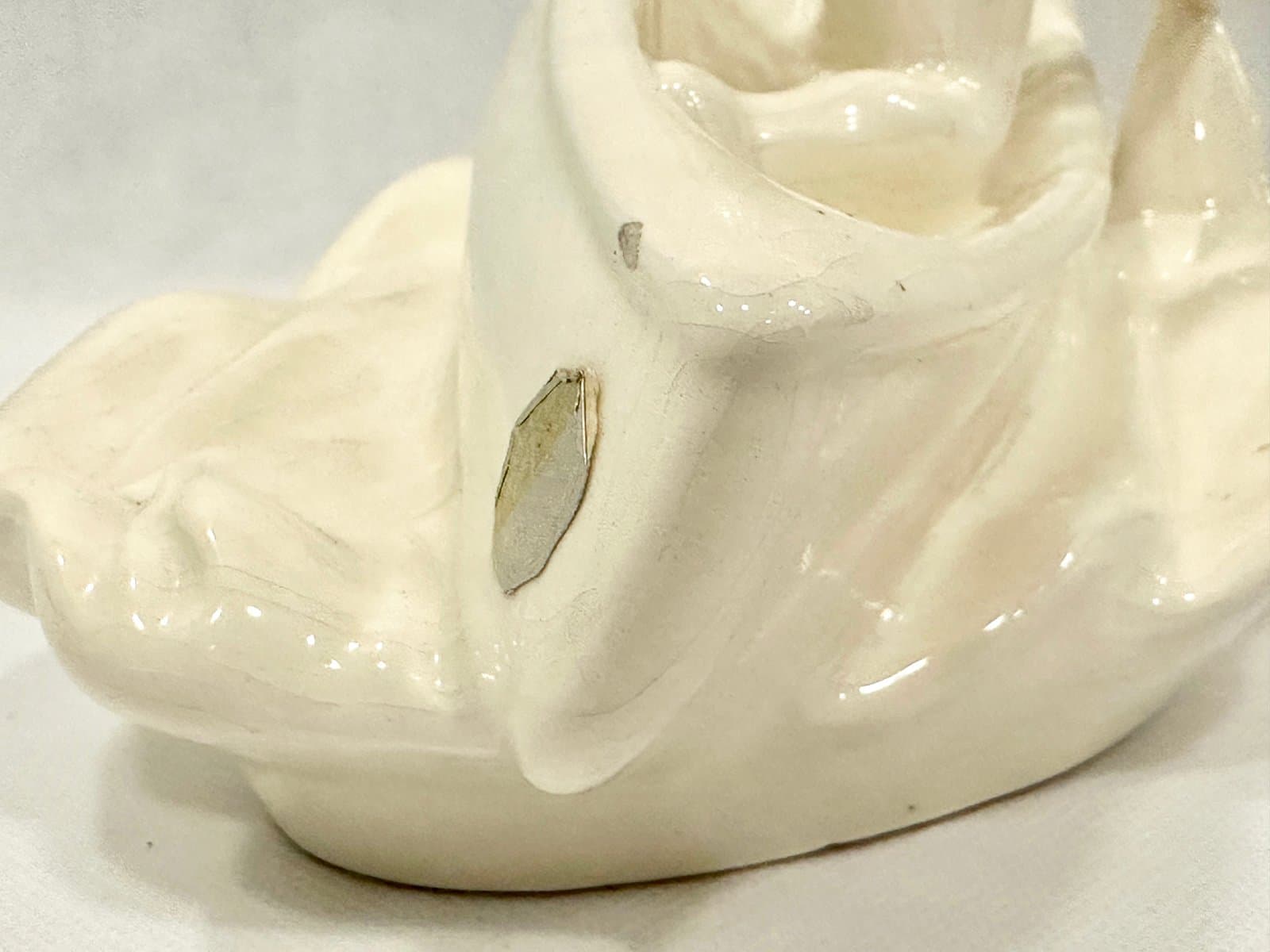 Figura wioślarza, kość słoniowa, ceramika, Czechy, lata 50. - 157144