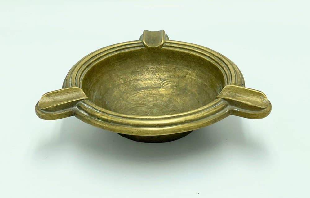 Ashtray, golden bronze, by J. Pabst, BKB Berliner Bildguss, Germany, 1930s. - 157287