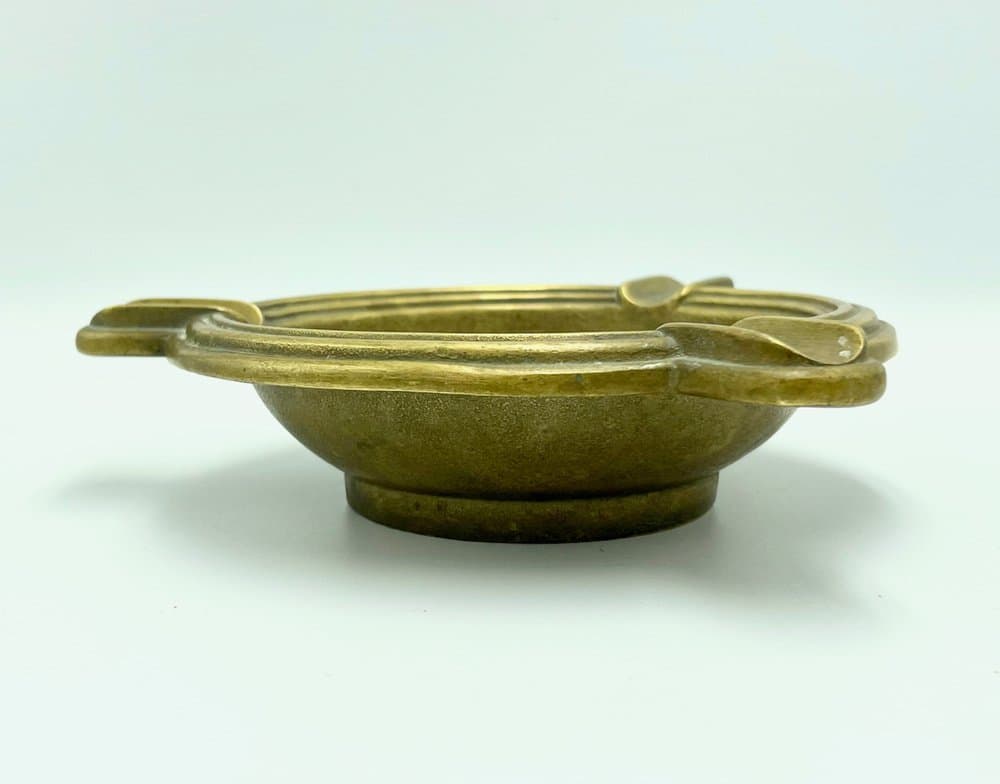 Ashtray, golden bronze, by J. Pabst, BKB Berliner Bildguss, Germany, 1930s. - 157289