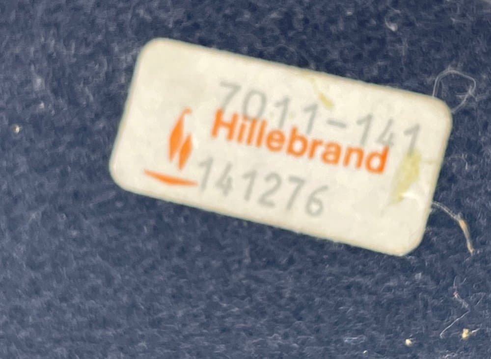 pair of table lamps Space Age, green metal, by E. Hillebrand, Germany, 1960s - 157298