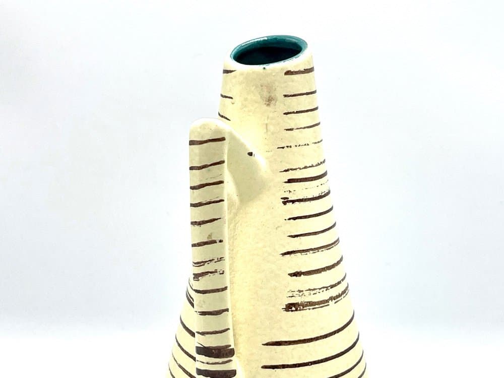 Wazon 271/22, beżowy, ceramika, proj. H. Siery, Niemcy, lata 60. - 157304