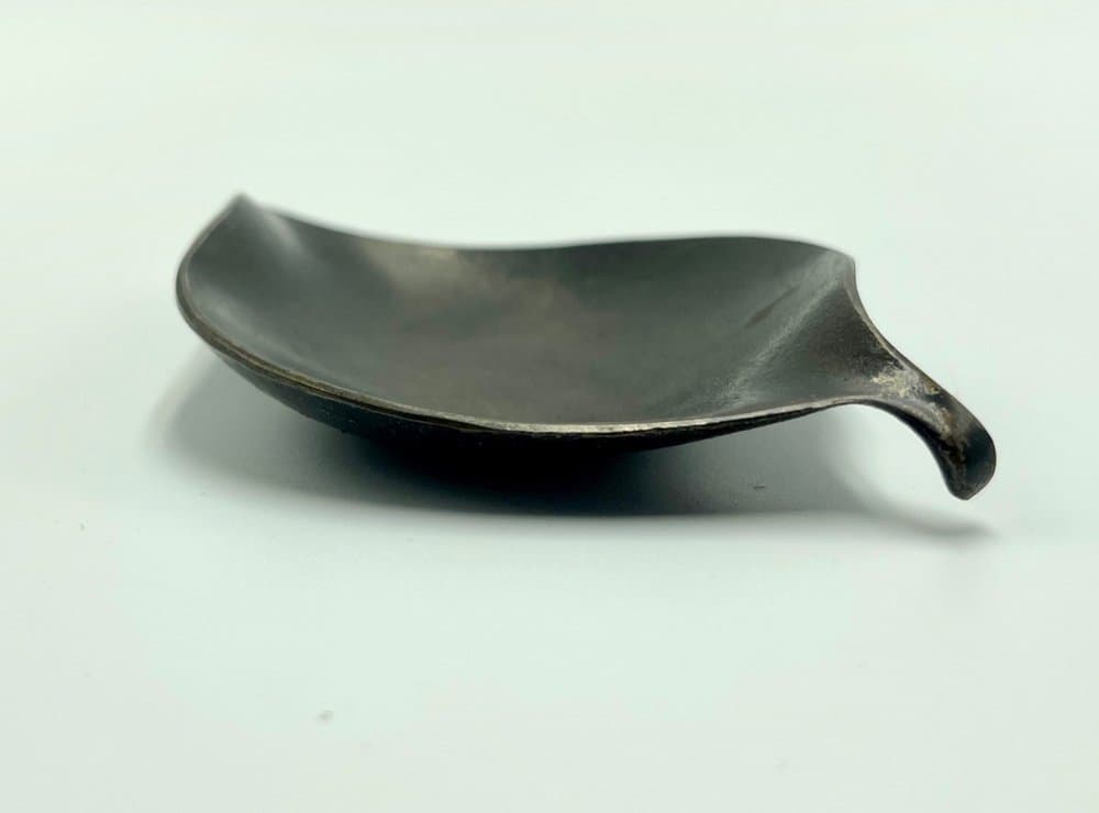 Popielniczka, srebrny metal, Austria, lata 50. - 157347