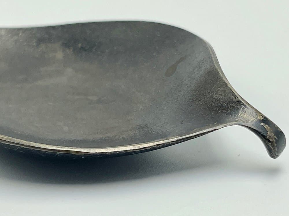 Popielniczka, srebrny metal, Austria, lata 50. - 157345