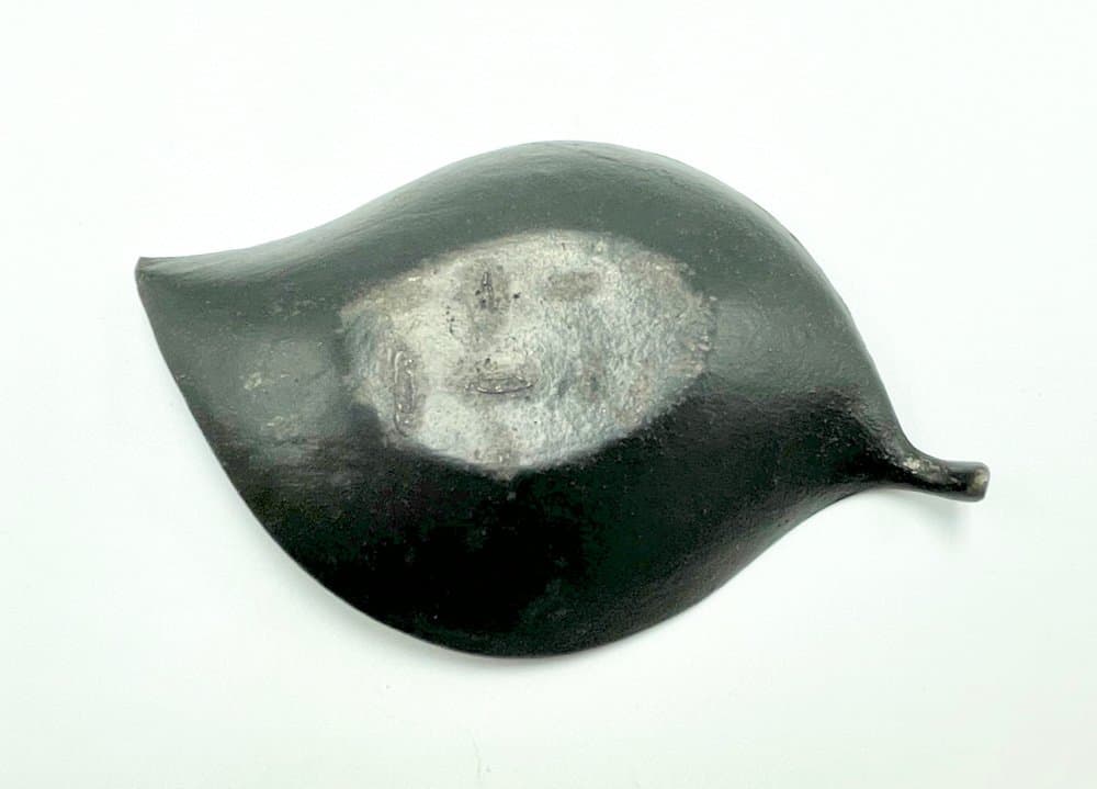 Popielniczka, srebrny metal, Austria, lata 50. - 157344