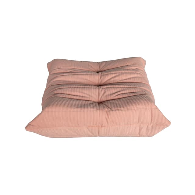 Podnóżek Togo, cord różowy - WYMIARY