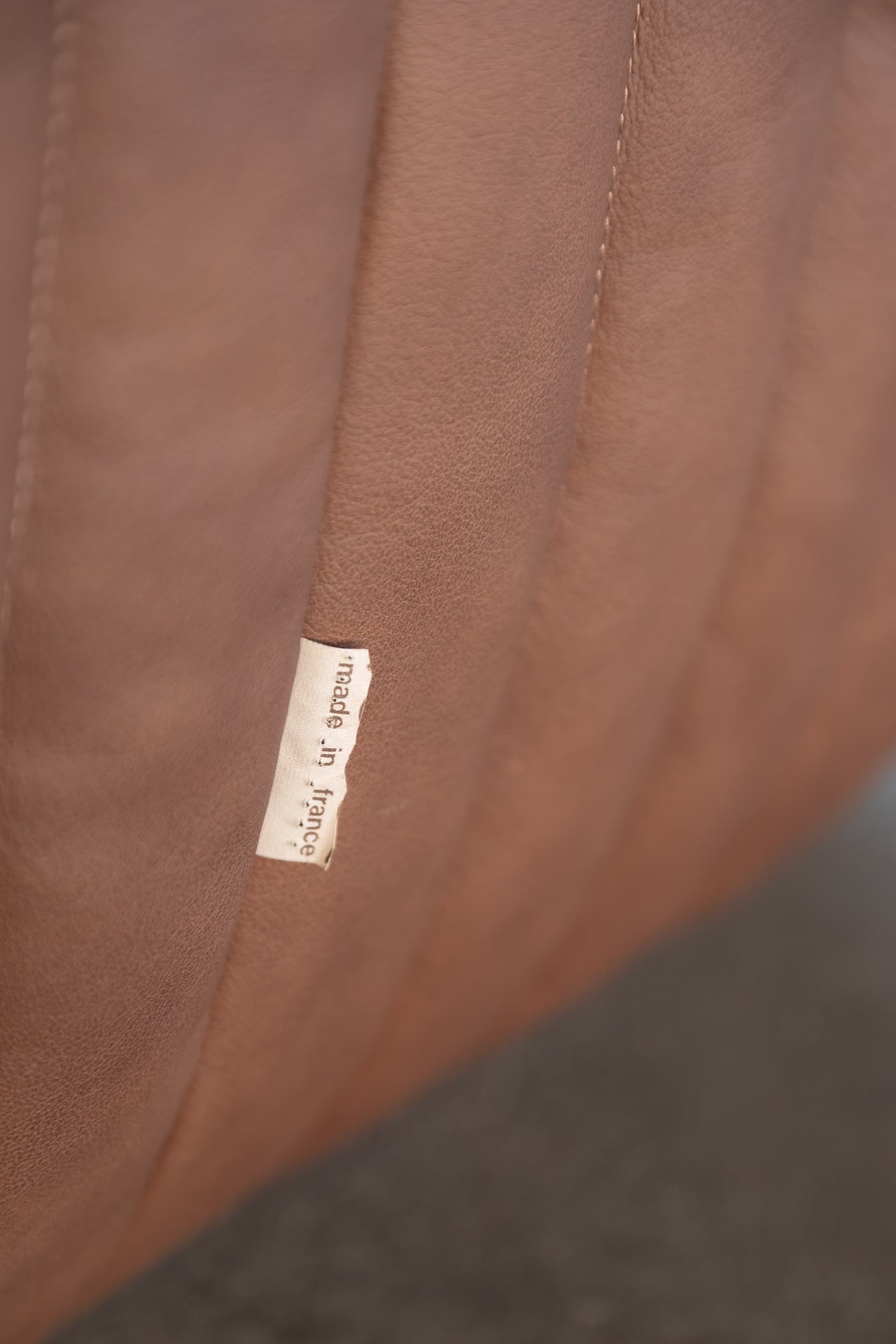 Fotel Sandra, brązowy, proj. A. Hiéronimus, Ligne Roset, lata 70. - 144383