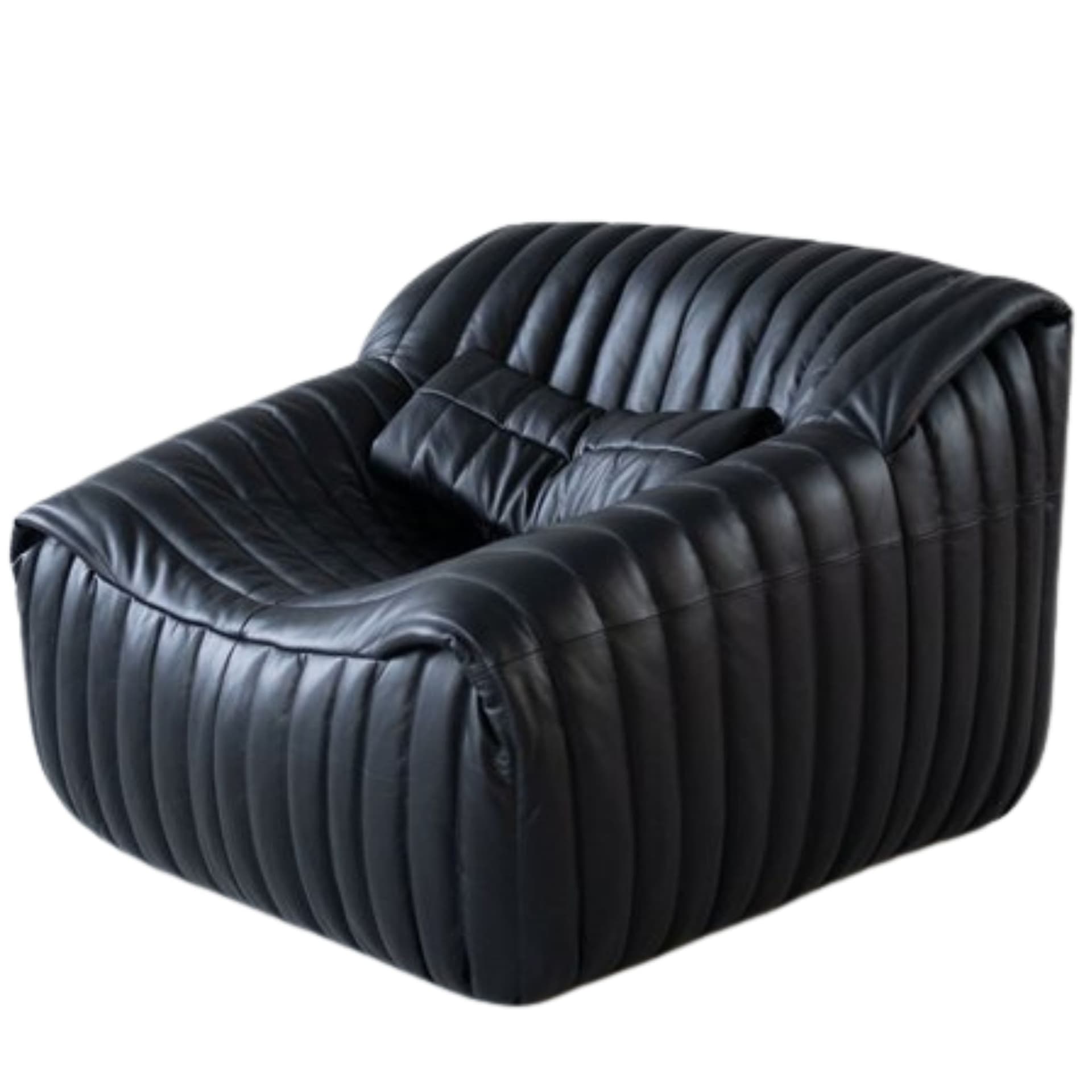 Fotel Sandra, czarny, proj. A. Hiéronimus, Ligne Roset, lata 70.