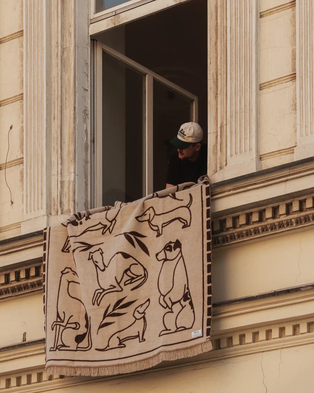 Koc Pawfect 200x150 cm beżowo-brązowy, Feum - 147593