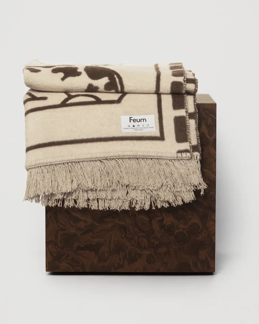 Koc Pawfect 200x150 cm beżowo-brązowy, Feum - 147588