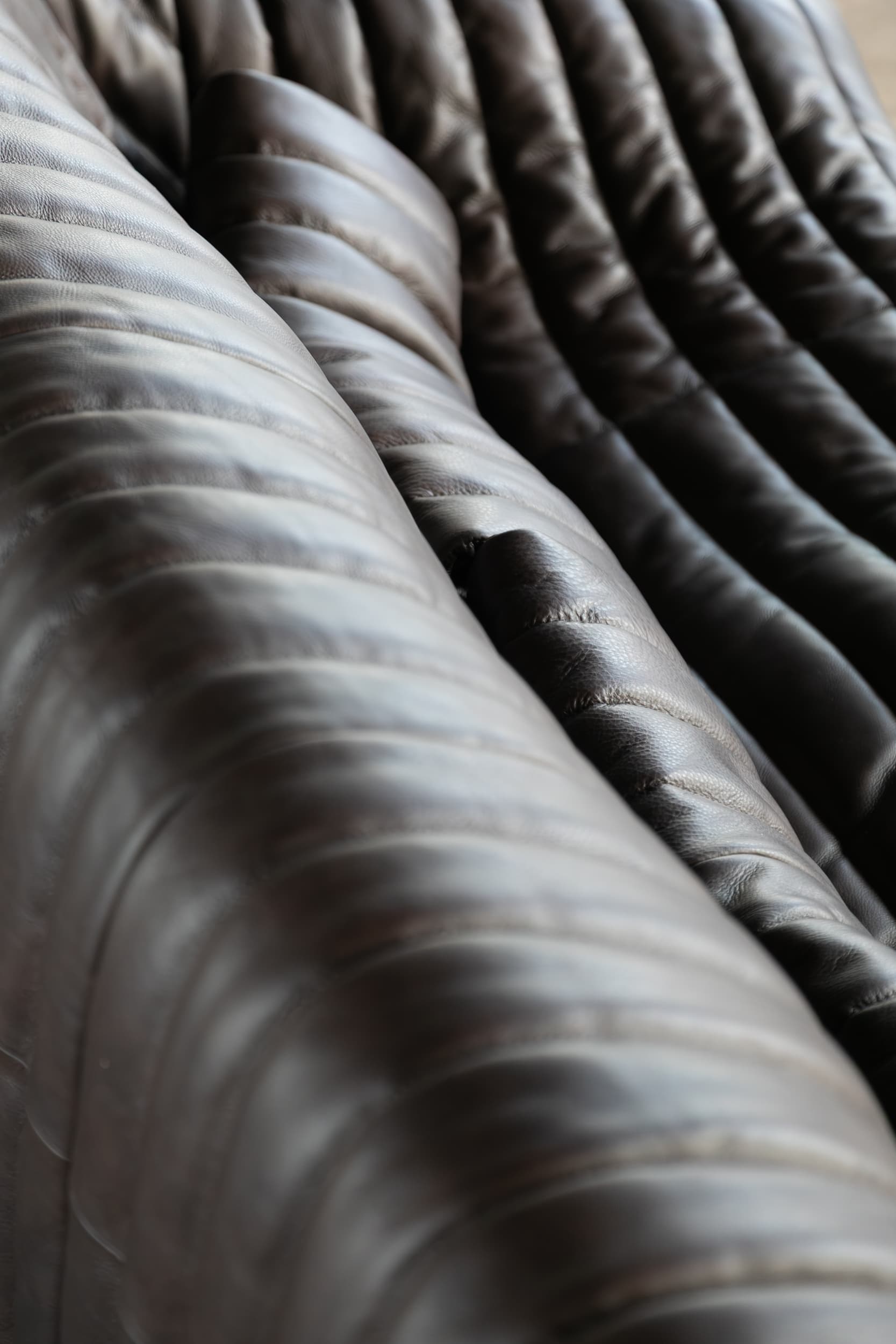 Dwuosobowa sofa Sandra, brązowa, proj. A. Hiéronimus, Ligne Roset, lata 70. - 157710