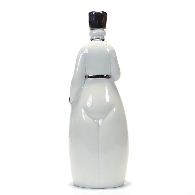 Karafka, Warsztaty Wiedeńskie, biała porcelana, art. H. Kirsch, Austria, lata 20. - 10037