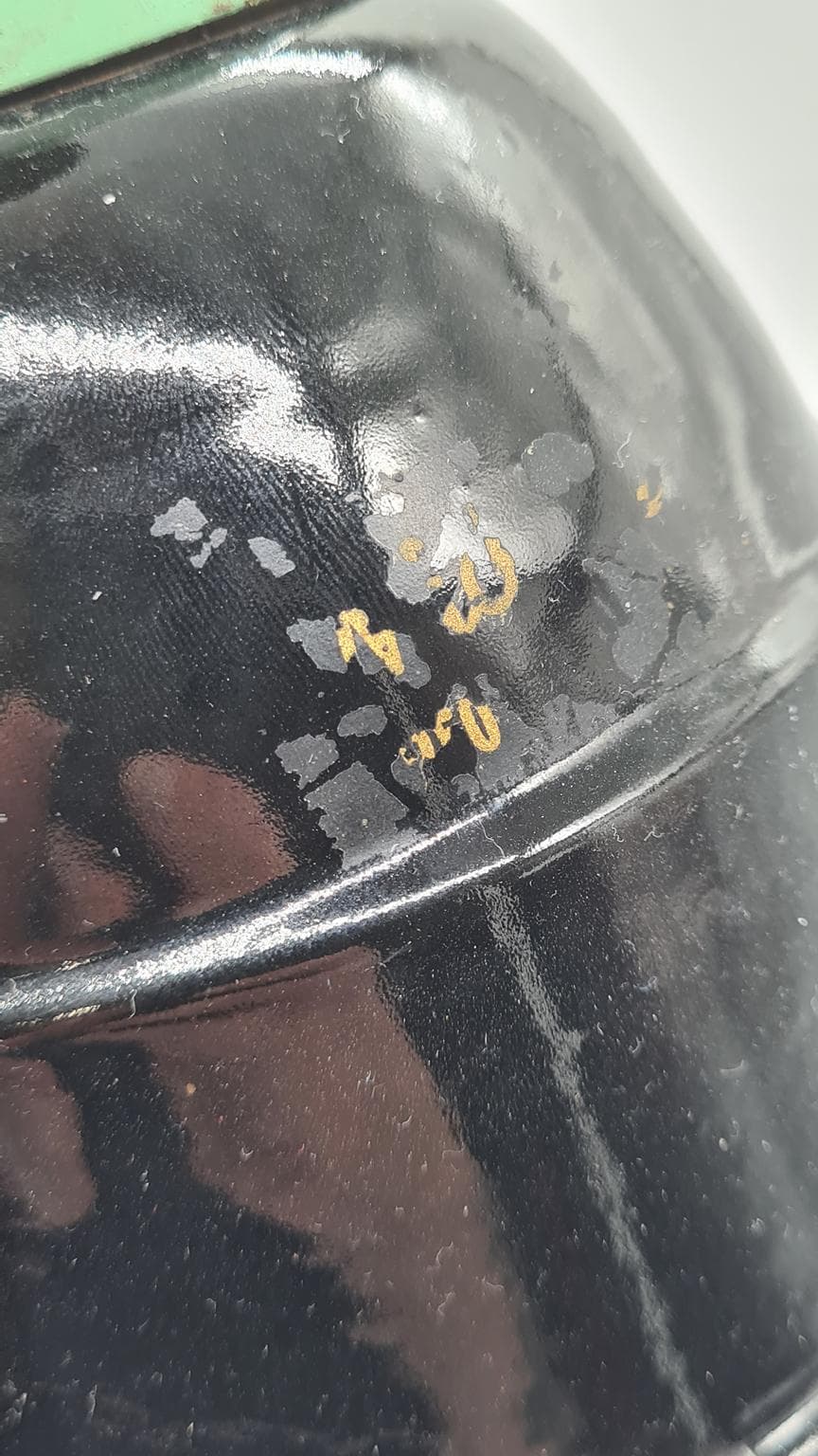 Adjustable lamp, green, metal, by C. Fischer, Germany, 1950s. - 157975