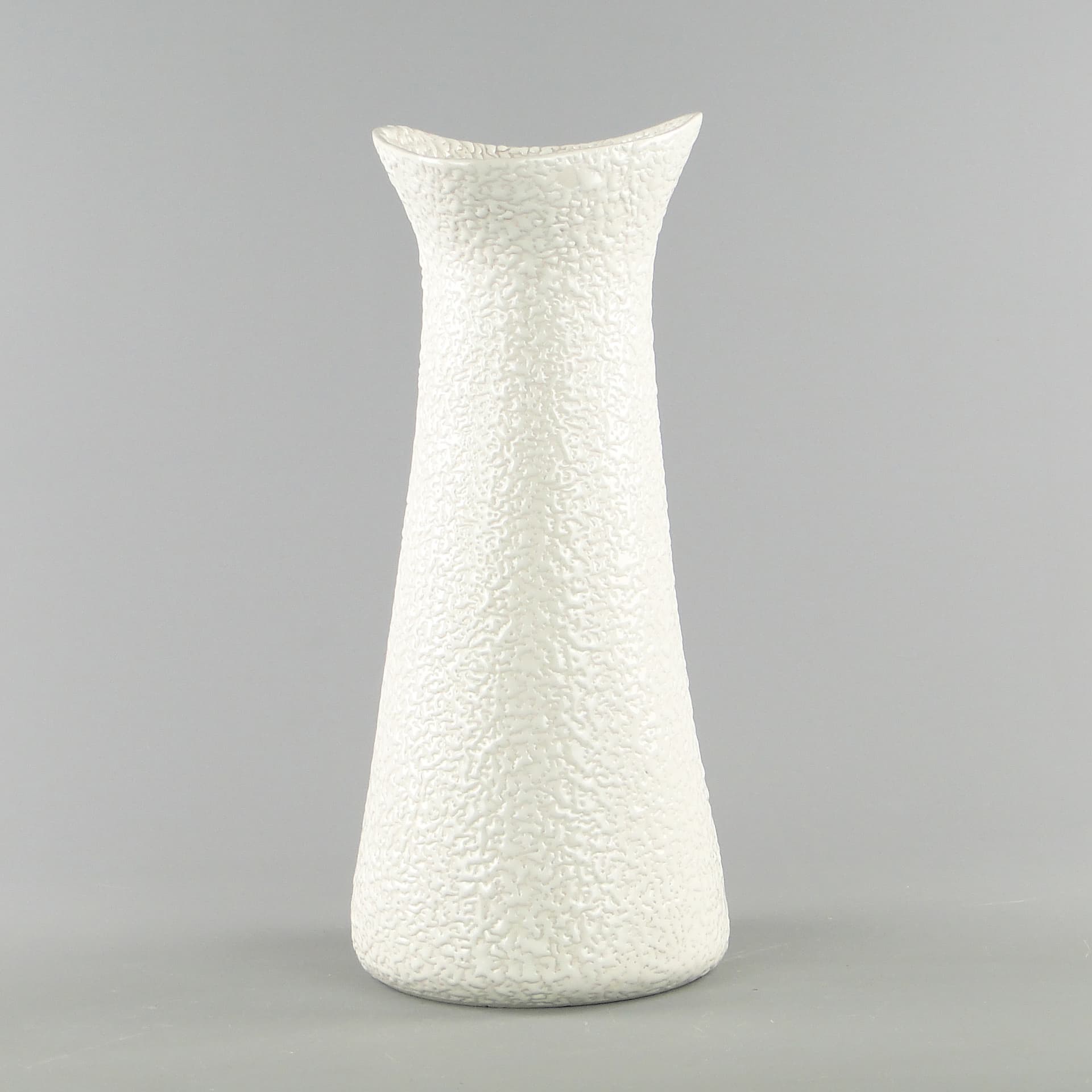 Wazon Noga Słonia, porcelit kość słoniowa, proj. W. Gołajewska, Polska, lata 60. - 158443